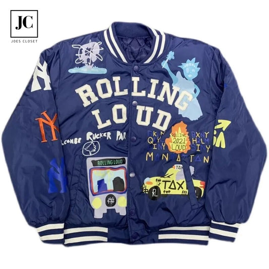 Rolling Loud NYC Varsity Jacket (Main)
