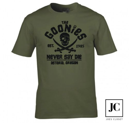 Goonies T Shirt (Army Green)