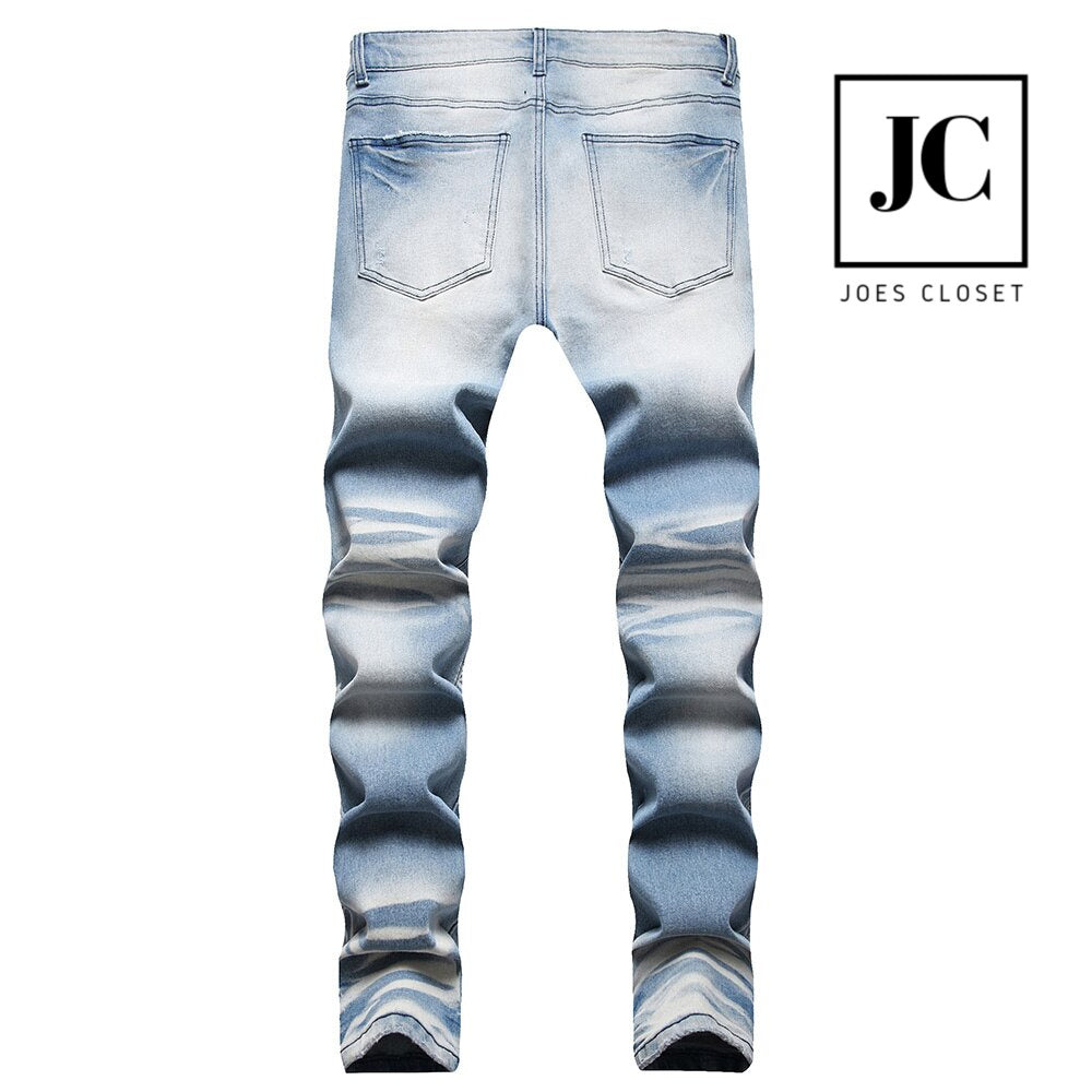 Graffiti Print Mens Gradient Hip Hop Loose Jeans For Men Harem Cartoon  Loose Casual Ankle Banded Cargo Denim Pants Style #230829 From Kong003,  $31.35 | DHgate.Com